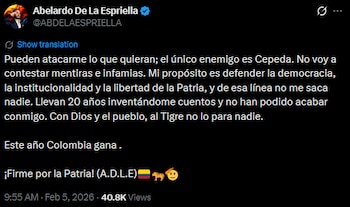 Abelardo de la Espriella se