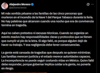 A través de sus redes sociales, el priísta manifestó su indignación y aseguró que “si algo falló, es porque alguien dejó de hacer su trabajo”.