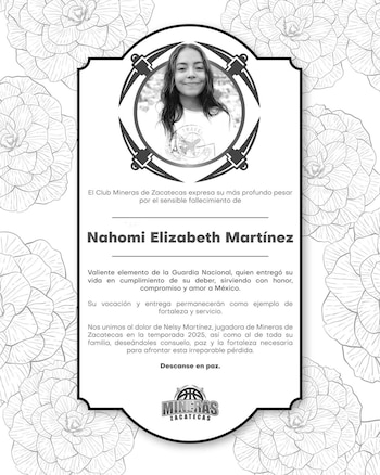 Mineras Zacatecas, equipo donde Nahomi