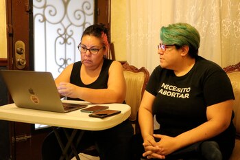 Las dirigentes de la Red