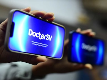 La UNESCO destacó la confianza social en DoctorSV, una aplicación médica basada en inteligencia artificial en El Salvador. (Cortesía: Adriana Mira)