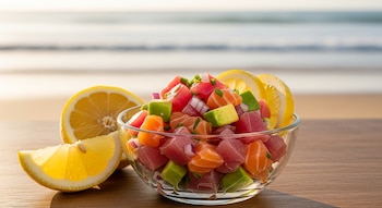 Tartar de atún o salmón: