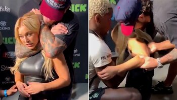 Un luchador de MMA desmayó