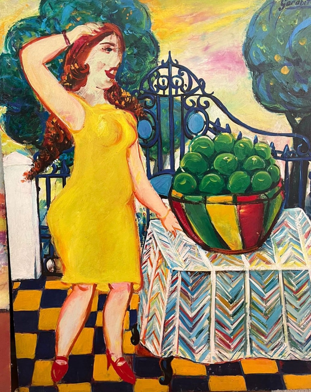 Pintura de Ricardo Garabito