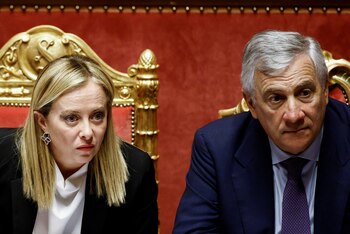 La primera ministra italiana, Giorgia