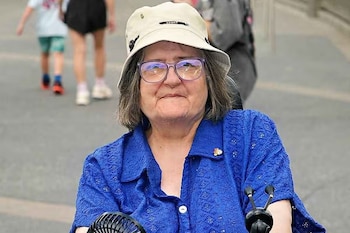 Debbie Adamson planeó un viaje con su esposo para superar su miedo. (Kennedy News and Media)
