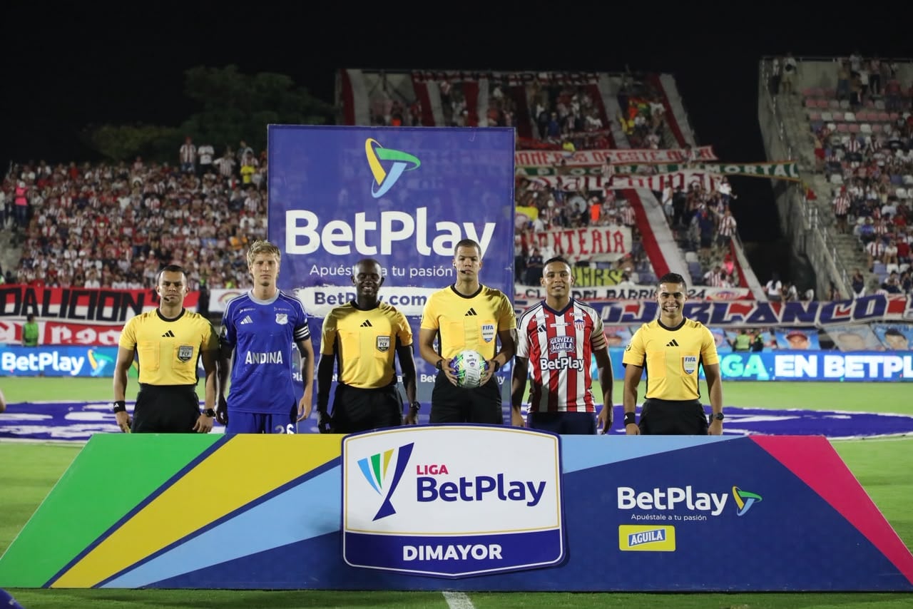 Junior y Millonarios igualan sin goles en la primera media hora del partido - crédito Colprensa