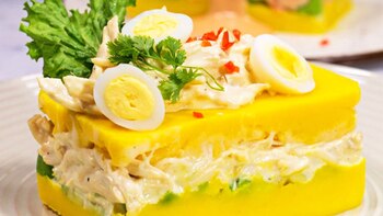 La causa rellena: el plato