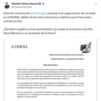 Inbal respondió a Claudia Ochoa tras reportaje (Captura de Pantalla)