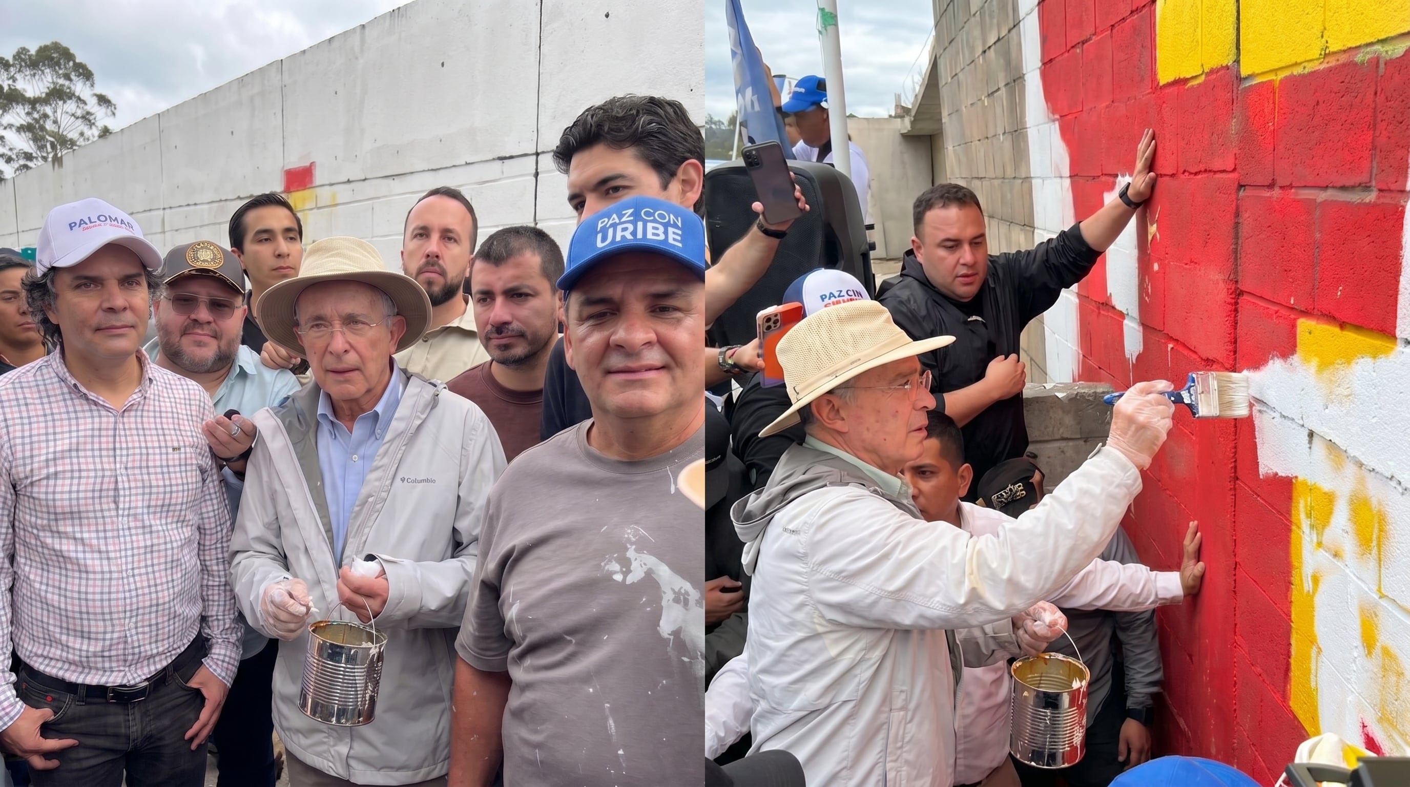 Álvaro Uribe denunció que manifestantes frente a su casa en Rionegro respondieron a órdenes de Iván Cepeda y reveló agresiones físicas