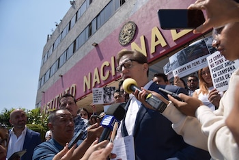 MC acudió al INE (Twitter/