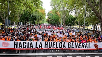 Sindicatos confirman la huelga general por la vivienda para el 11 de noviembre