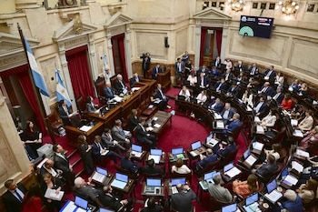 Vista aérea de la sesión