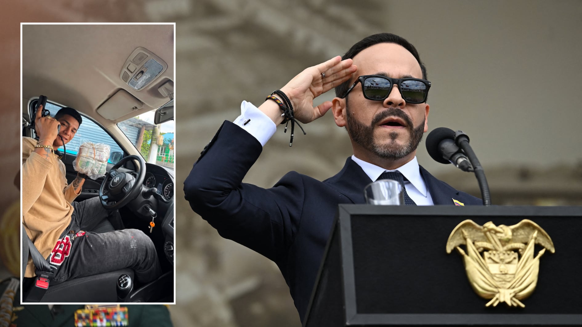 Abelardo de la Espriella confirmó que fue abatido Bendito Menor - crédito red social Facebook | Raúl Arboleda / AFP