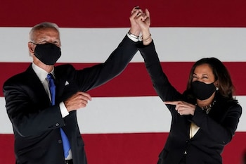 Joe Biden y Kamala Harris