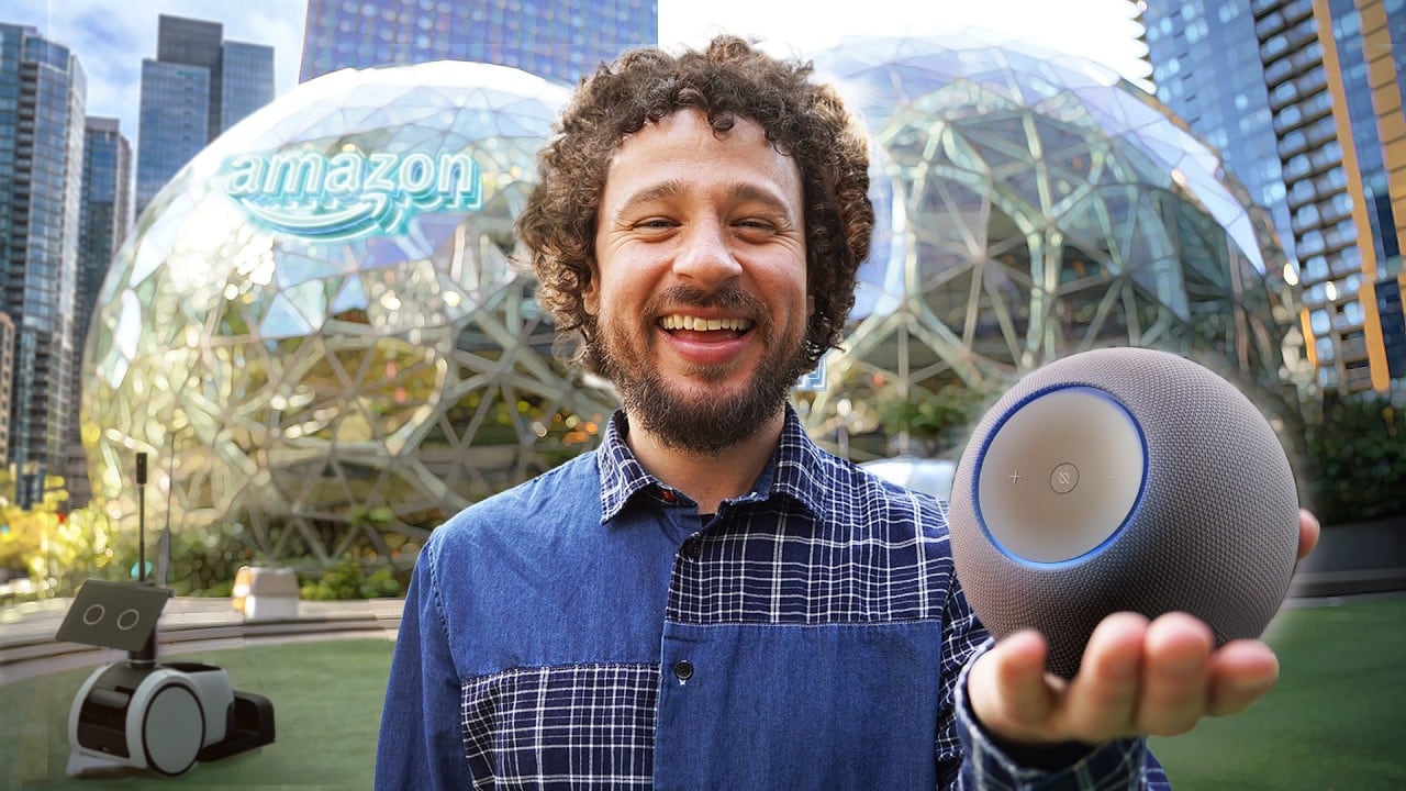 Cómo es trabajar en Amazon: Luisito Comunica explora las oficinas y la tecnología de Alexa+