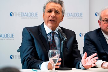 El presidente de Ecuador, Lenín Moreno. EFE/ Jim Lo Scalzo/Archivo