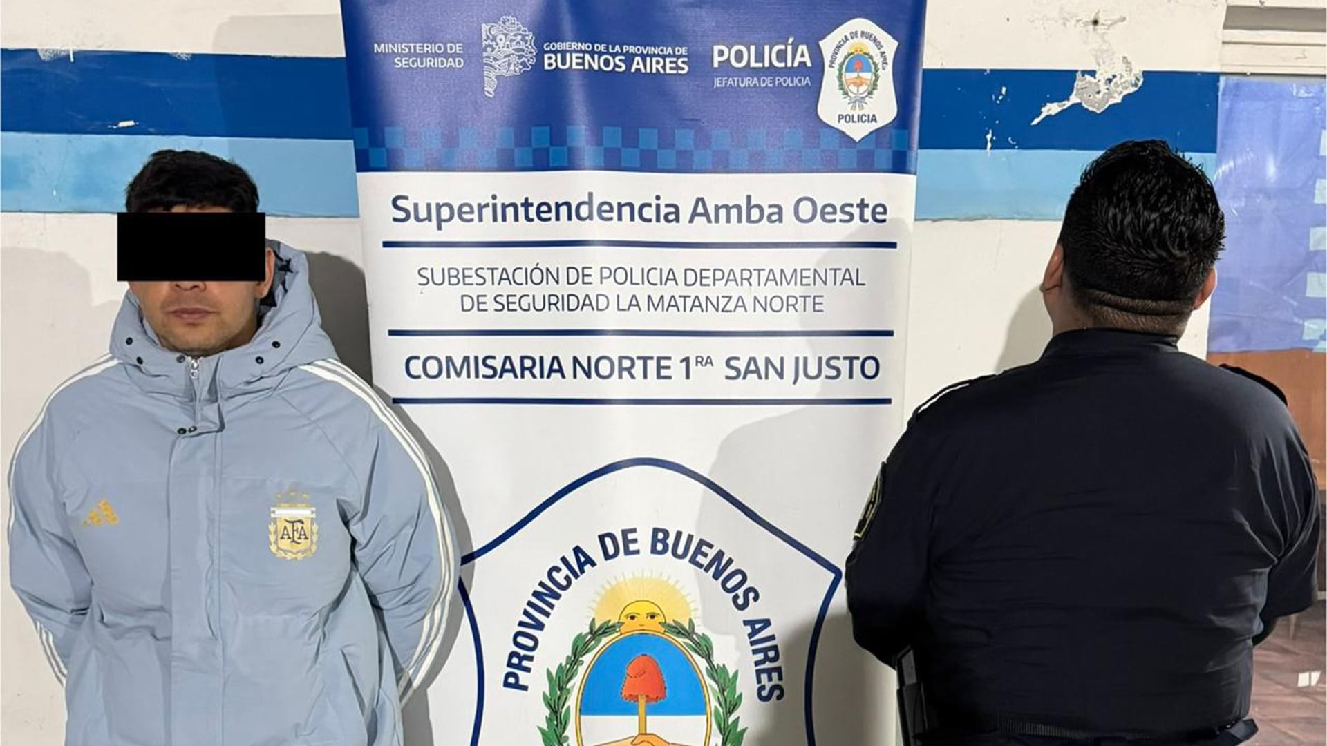 Moraiz tras su detención