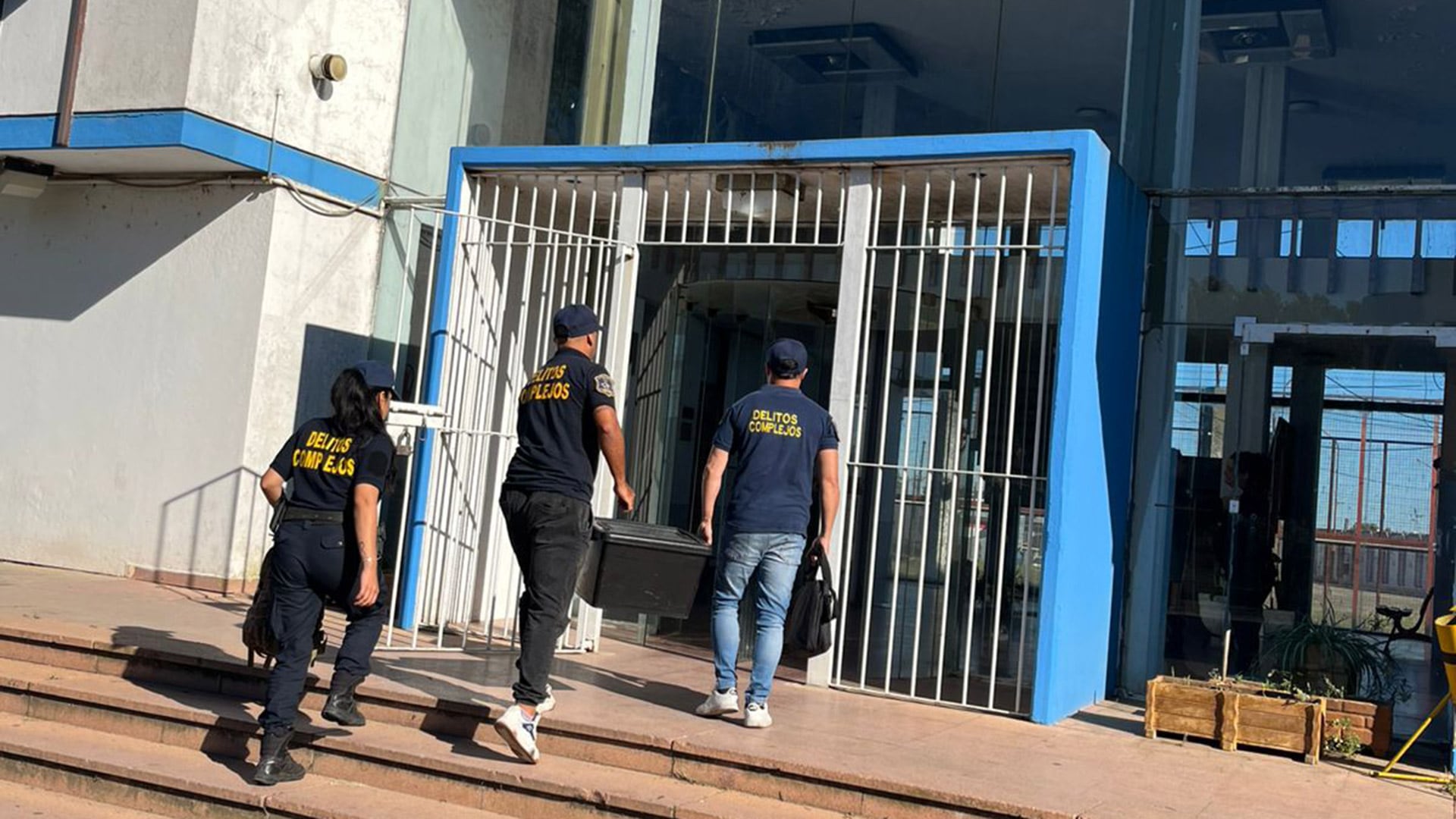 La entrada a la Unidad Penitenciaria N°13 de Junín