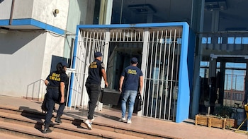 La entrada a la Unidad