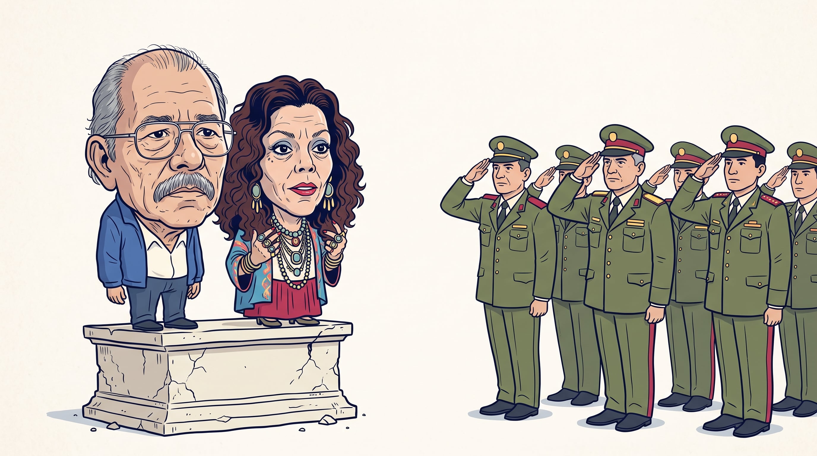 El mensaje de Unidad Nacional por el Día del Ejército cuestionó el papel de la institución bajo el régimen de Daniel Ortega y Rosario Murillo.(Imagen Ilustrativa Infobae)