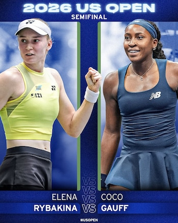 El historial entre Rybakina y Gauff está igualado a uno.