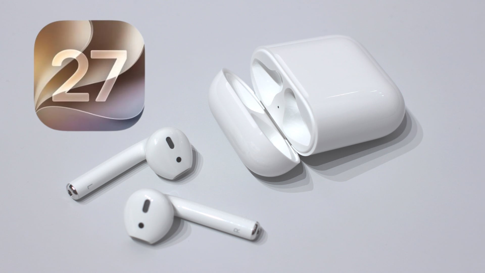 Los AirPods de Apple estrenan nuevas funciones tras la llega de iOS 27. (Apple)
