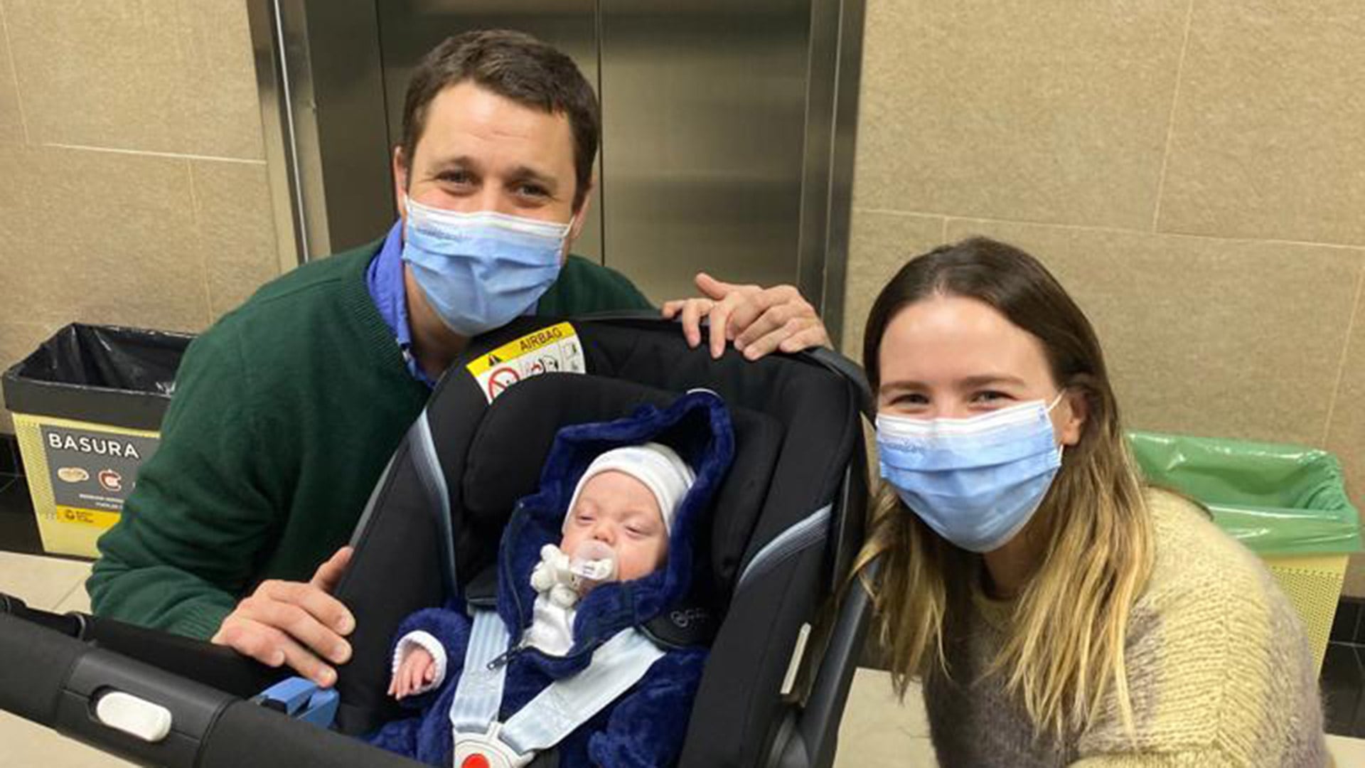 Junio de 2022. Después de 5 meses de internación, Indalecio recibió el alta de la Neonatología