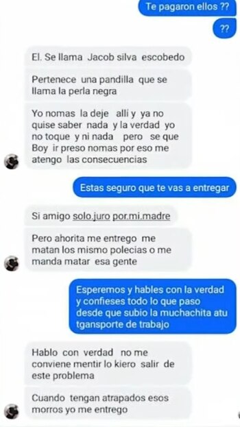 Conversación de Sergio "N" con