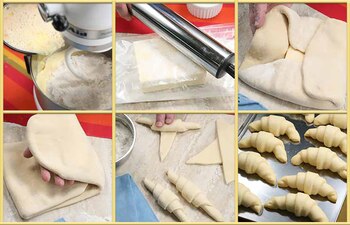 Croissant, el paso a paso