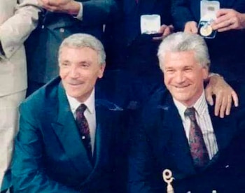 Alejandro Romay y Horacio Larrosa