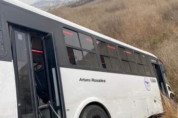 El accidente ocurrió en la