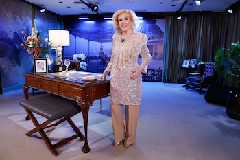 Mirtha eligió un conjunto en