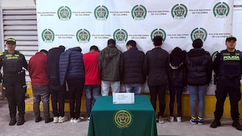 Nueve extranjeros fueron capturados en