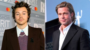 Brad Pitt y Harry Styles