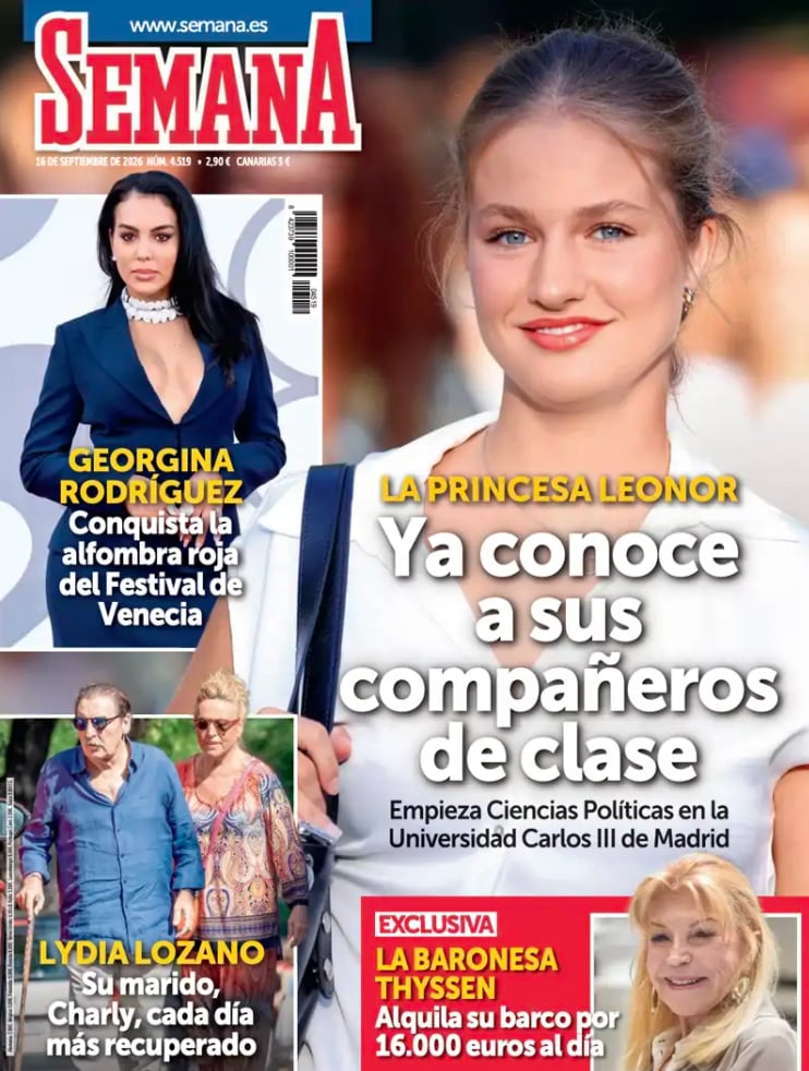 Portada de la revista Semana del 9 de septiembre de 2026.
