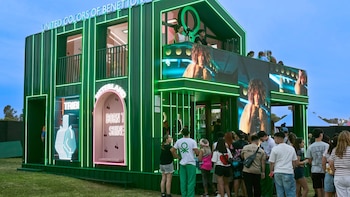 Los visitantes se sumergieron en