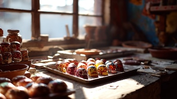 Dulces de chocolate, calaveras decoradas, fiesta tradicional, ofrenda mexicana, azúcar, cultura ancestral, celebración, altar de muertos, artesanía – (Imagen Ilustrativa Infobae)
