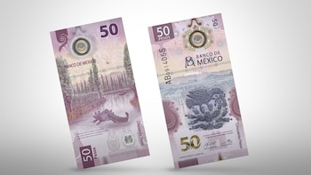 The 50 peso banknote was
