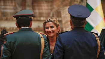 Jeanine Áñez cambió al jefe