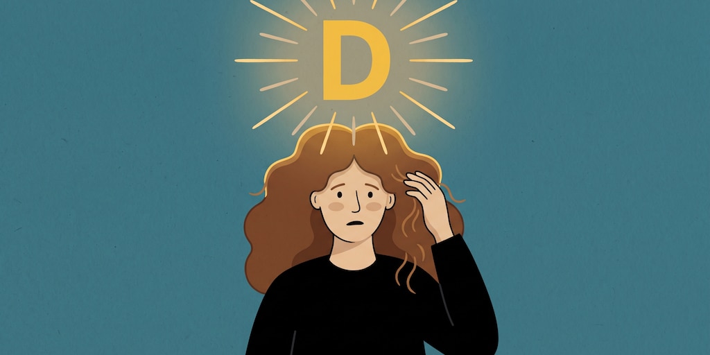 Vitamina D y caída del pelo: qué relación existe y cuándo un déficit puede afectar el crecimiento capilar