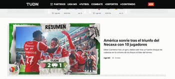 El canal TUDN hizo alusión