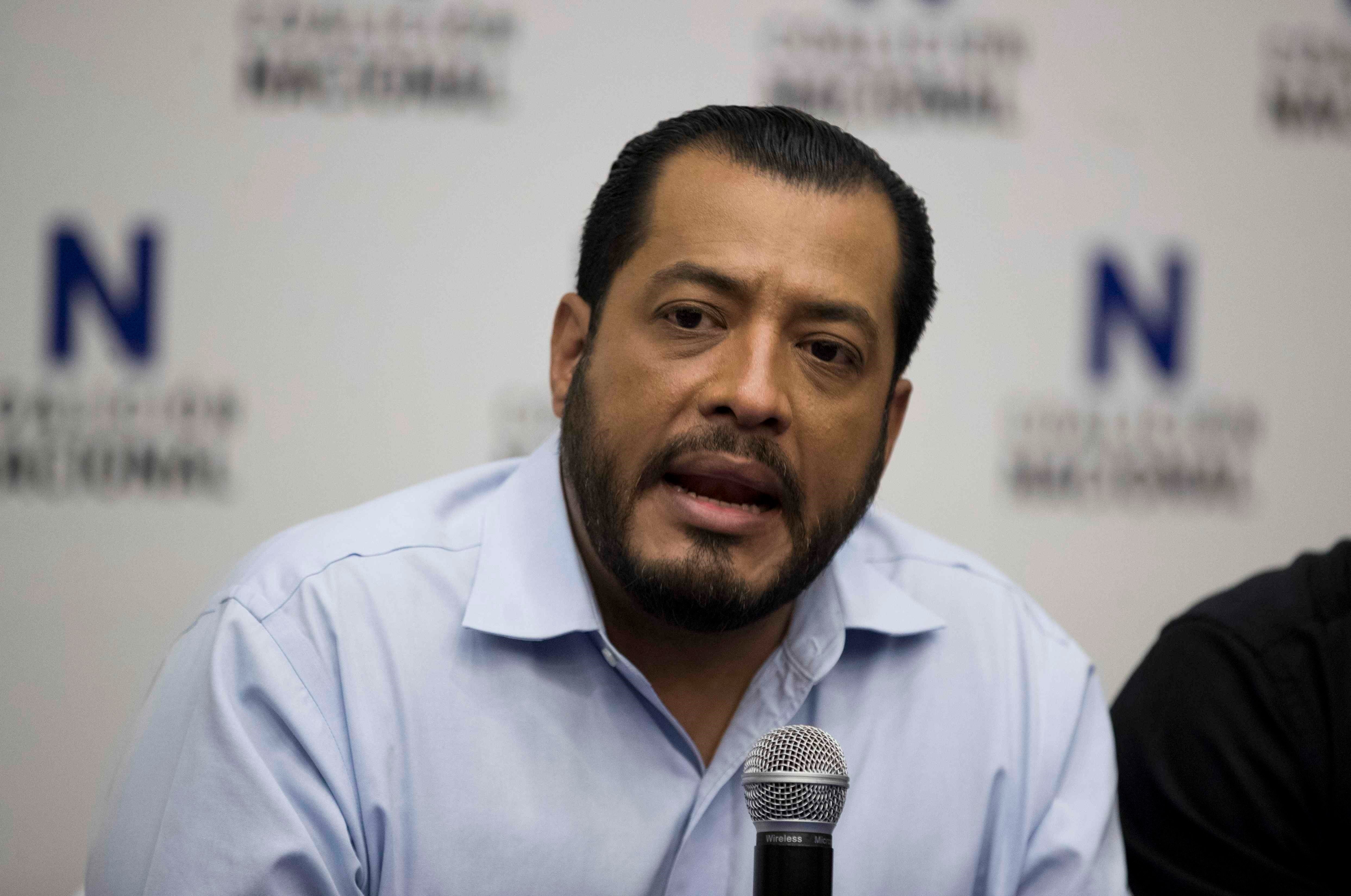 El opositor Félix Maradiaga afirmó que la enmienda refleja las dificultades del régimen de Ortega y Murillo para asegurar su sucesión./ (EFE/Jorge Torres)