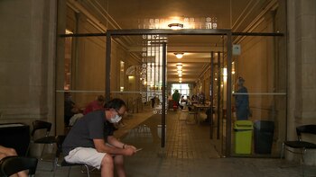 En el primer día de