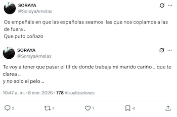 Soraya Arnelas responde a las