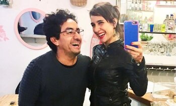 Chichila Navia y Milton Lópezarrubla.