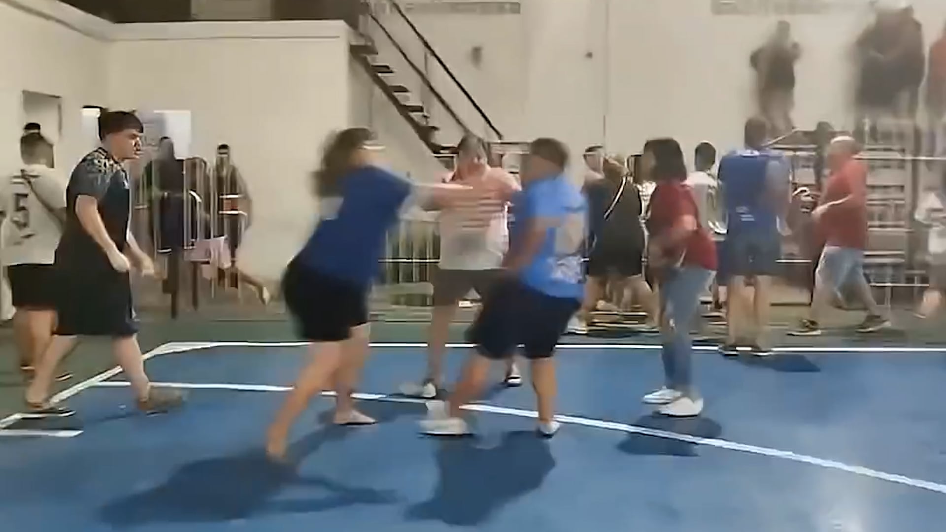 Una batalla campal se libró en un torneo de fútbol de niños de 6 años