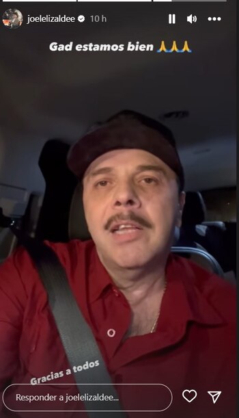 El cantante no presentó problemas