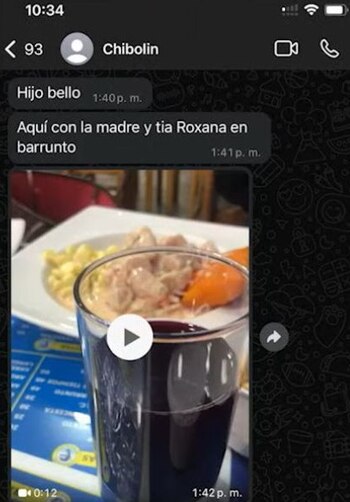 Roxana Del Águila, a través