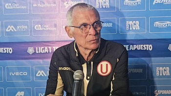 Héctor Cúper habló de la falta de efectividad en Universitario y enfatizó sobre Gianluca Lapadula: “Pronto estará al nivel físico del resto”